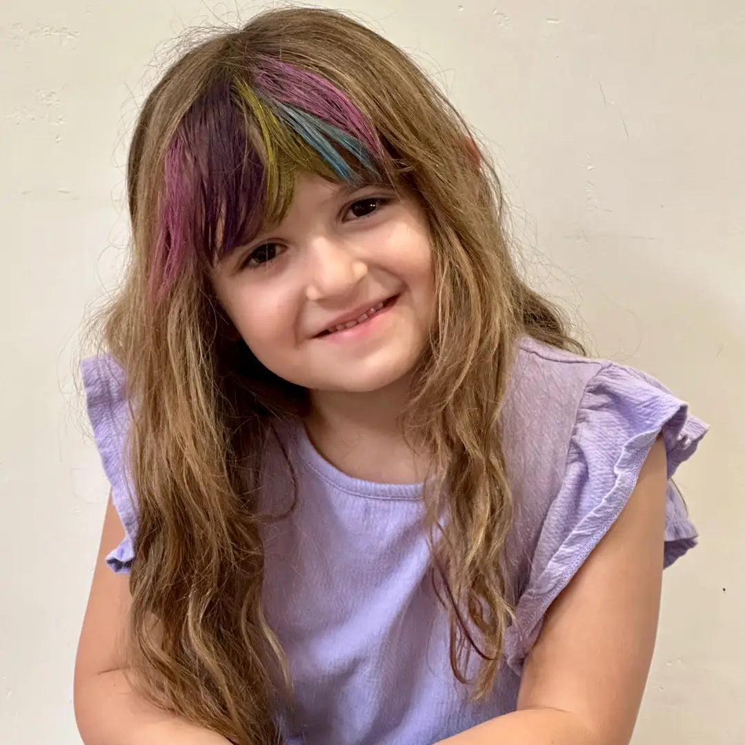 HAIR FLAIR METALLIC hair color gel sticks