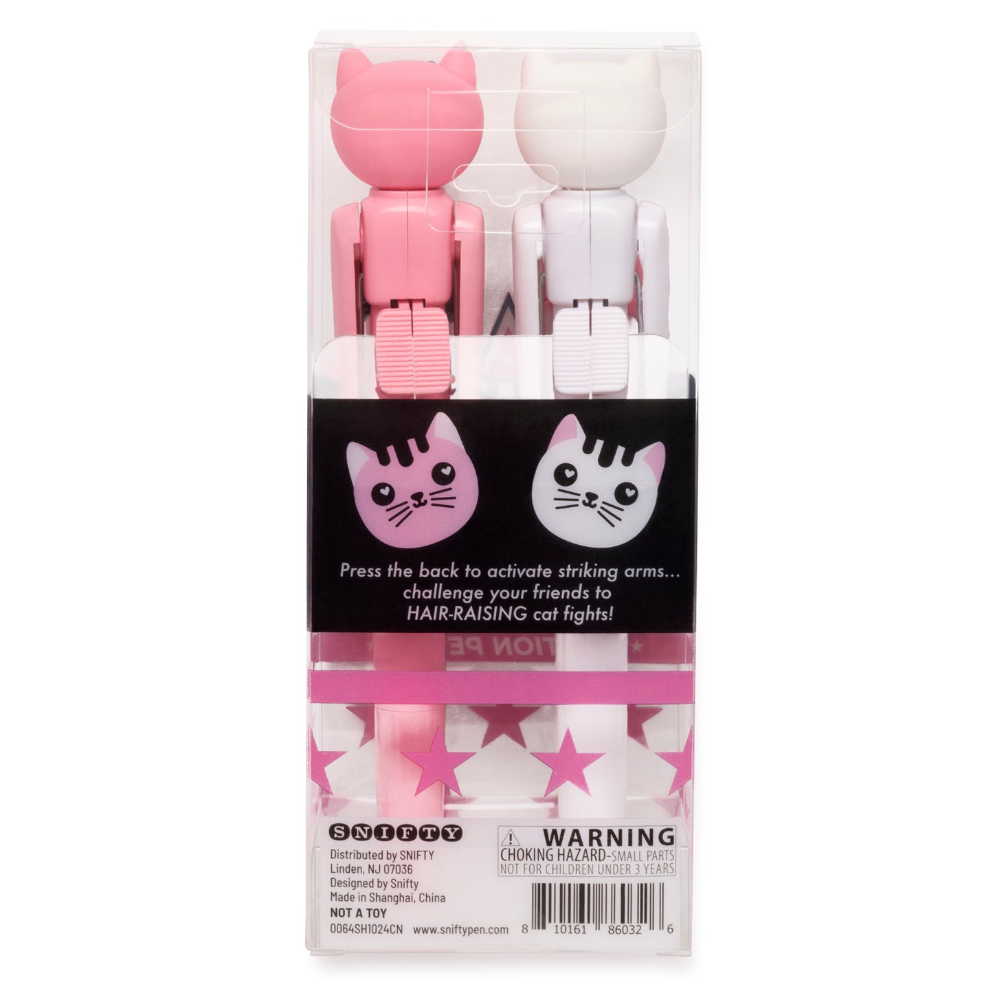 CAT FIGHT action pens