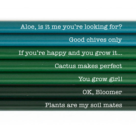 PLANT LIFE pencil set