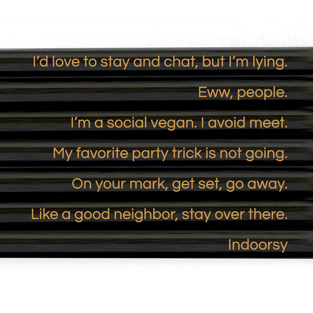 ANTISOCIAL BUTTERFLY pencil set