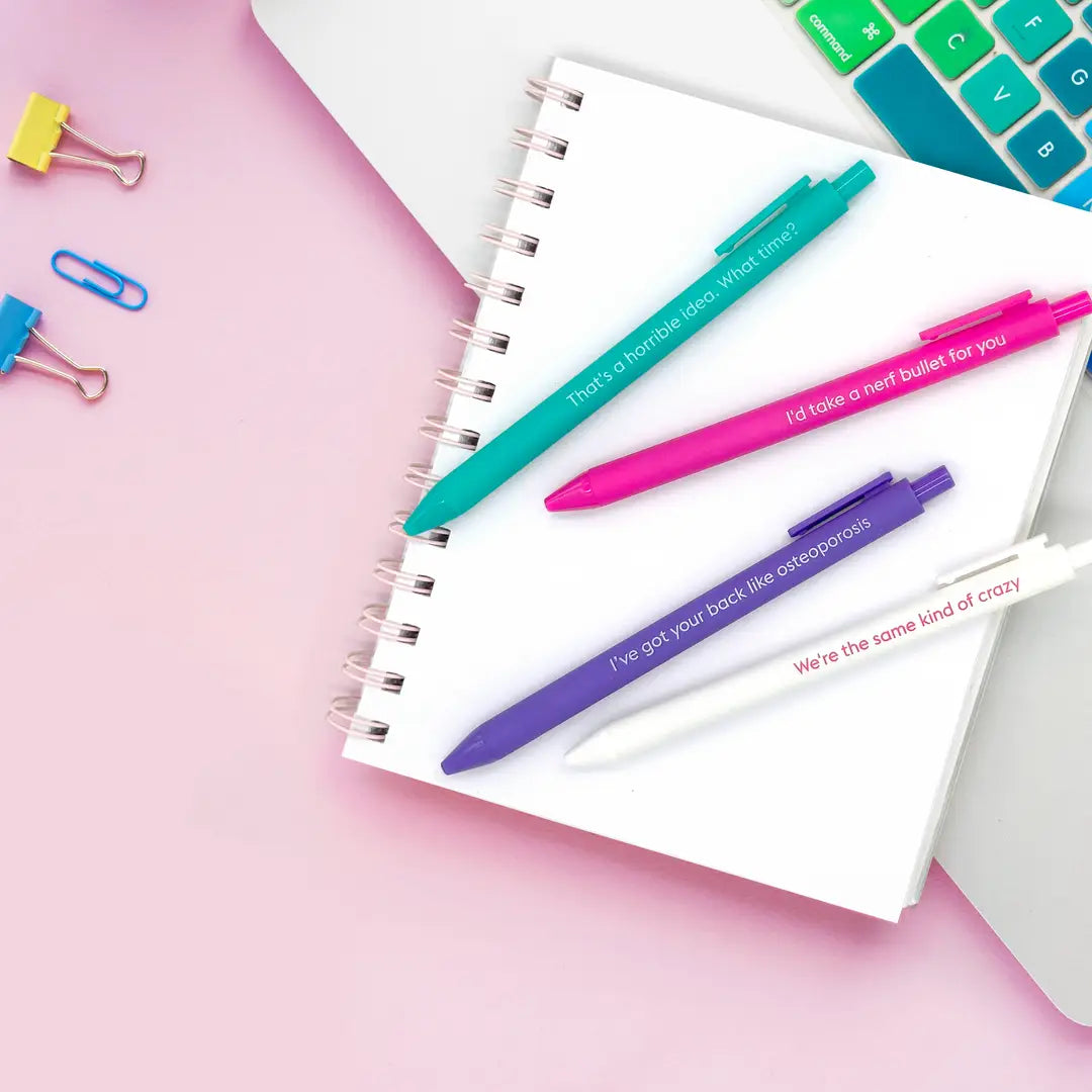 QUOTABLE GEL PENS | same kind of crazy