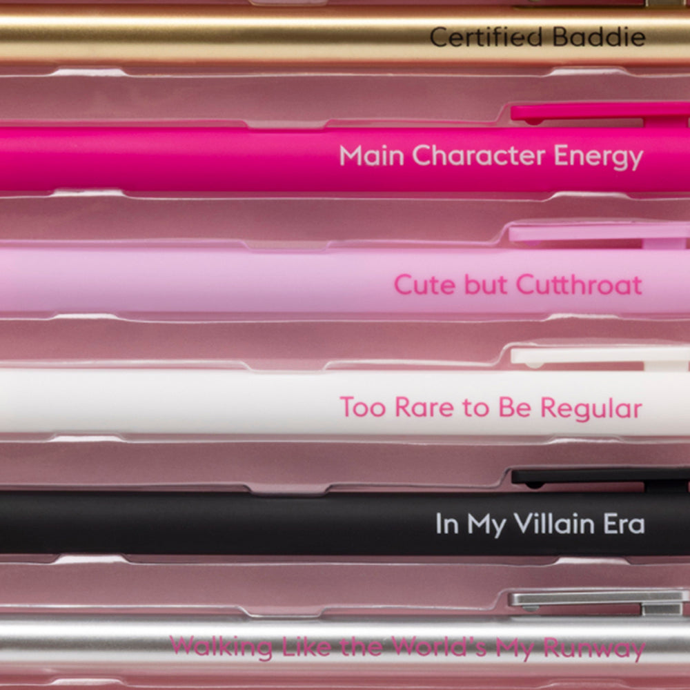 QUOTABLE GEL PENS | certified baddie