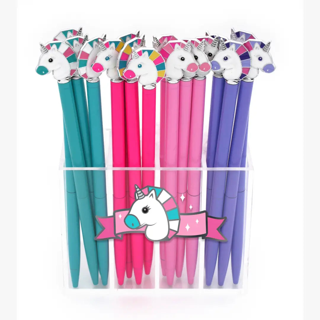 ENAMEL CHARM PENS | unicorn