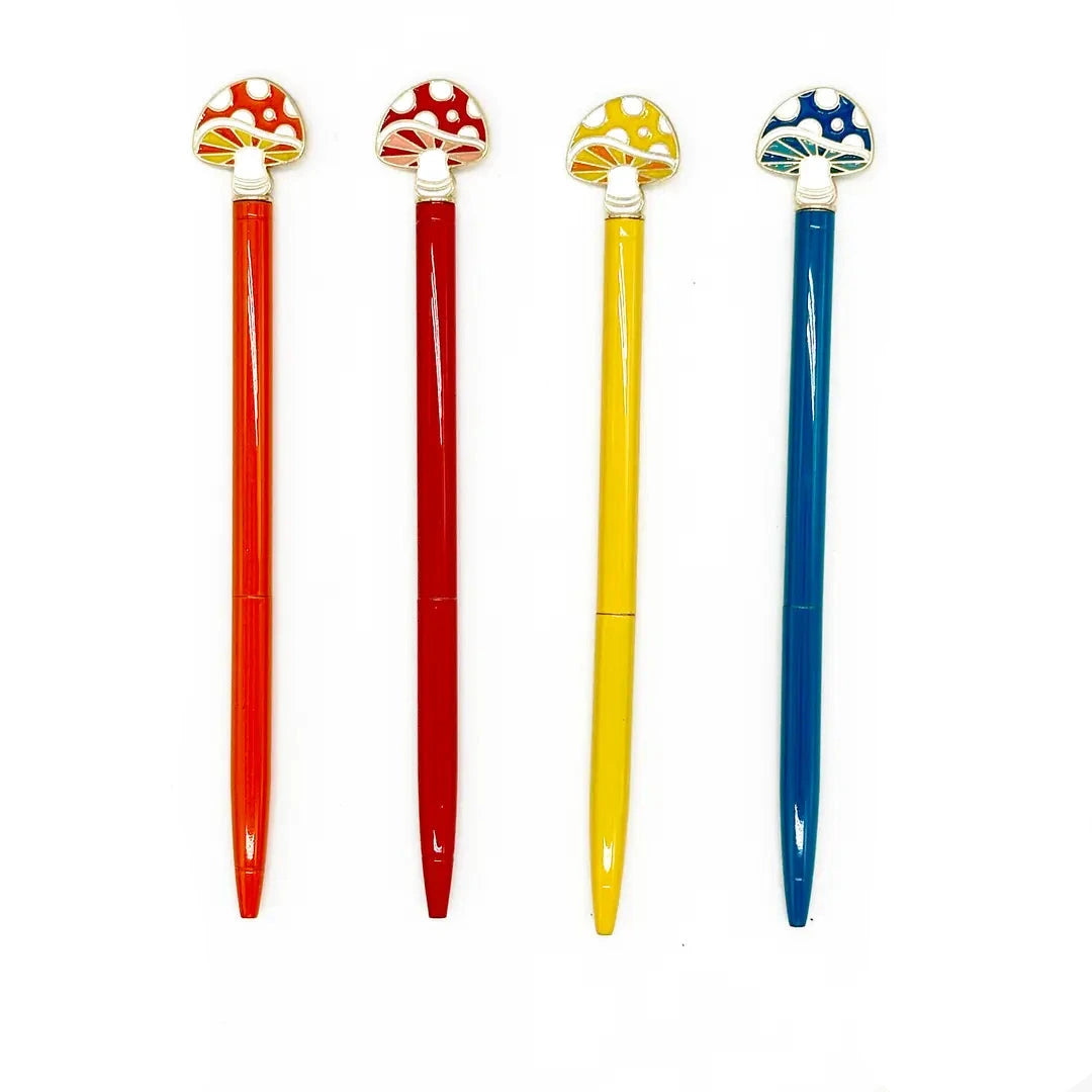 ENAMEL CHARM PENS | mushroom