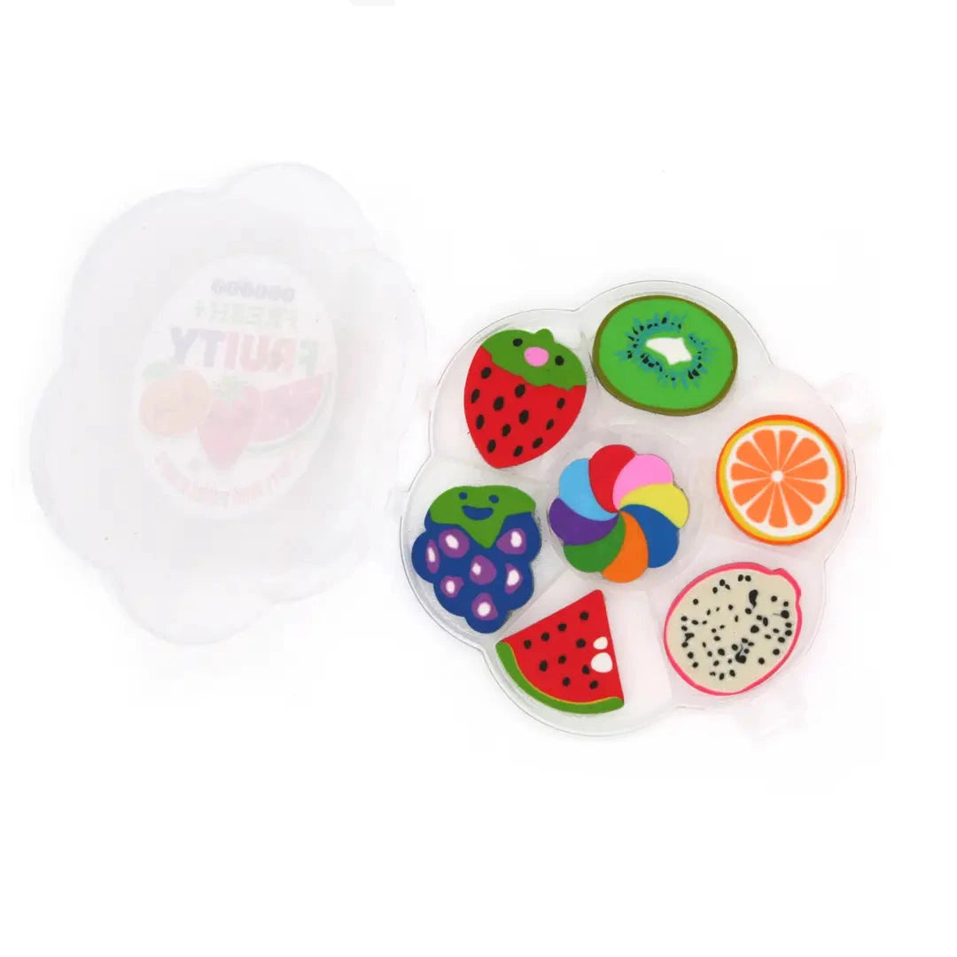 FRESH + FRUITY scented erasers