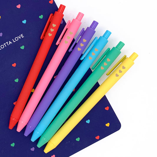 QUOTABLE GEL PENS | whole lotta love