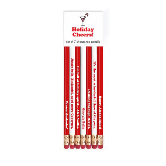 HOLIDAY CHEERS pencil set