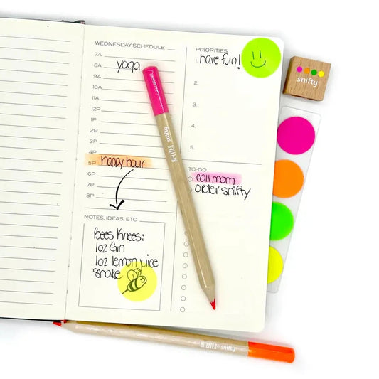 HI•LITES neon pencil highlighting set