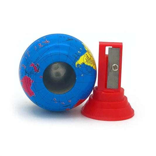 SHARPEN YOUR WORLD globe pencil sharpener
