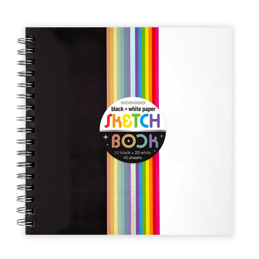 BLACK + WHITE sketchbook