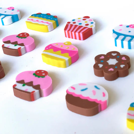 SWEET CAKES scented erasers