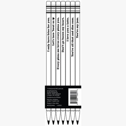 LET'S TACO 'BOUT US pencil set