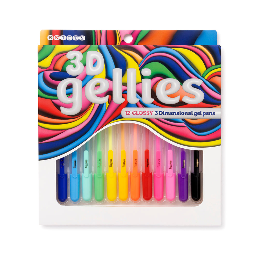GELLIES 3D dimensional gel pens