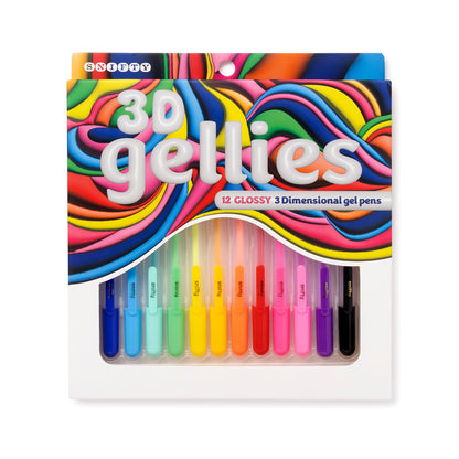 GELLIES 3D dimensional gel pens