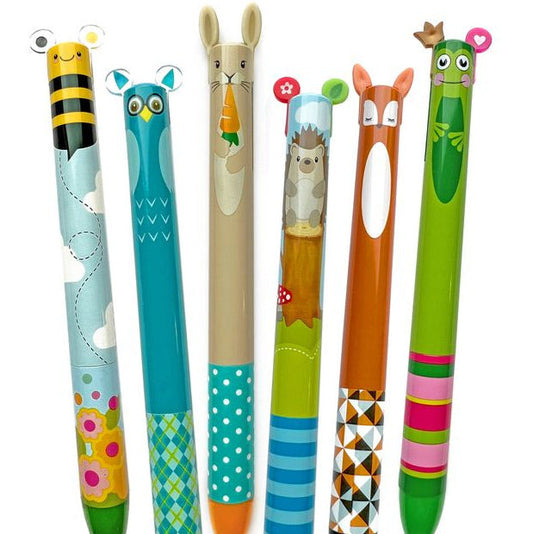 TWICE AS NICE 2 color click pens | woodland