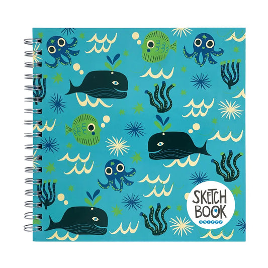 SQUARE SKETCHBOOK | ocean friends