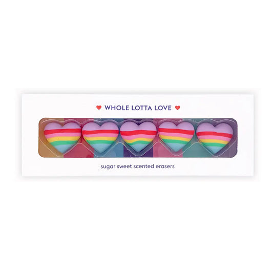WHOLE LOTTA LOVE scented erasers