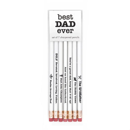 BEST DAD EVER pencil set