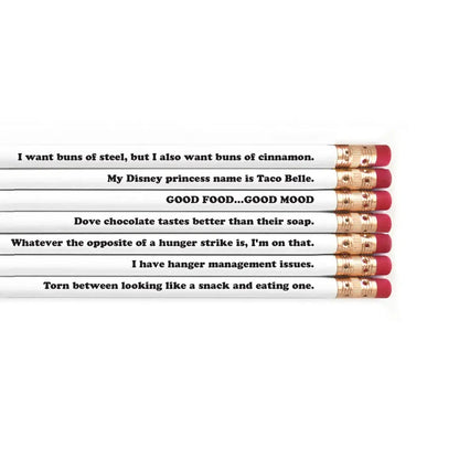 GOOD FOOD GOOD MOOD pencil set
