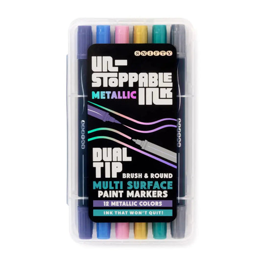 UN-STOPPABLE INK metallic markers