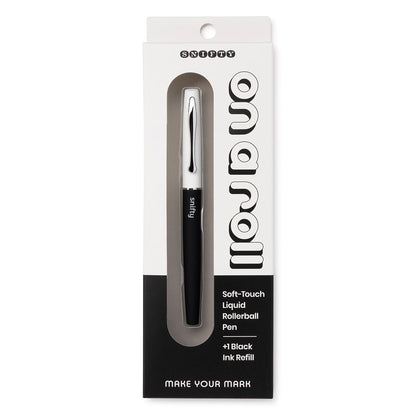 ON A ROLL pen | white/black
