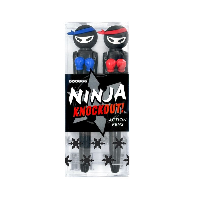 NINJA KNOCKOUT action pens