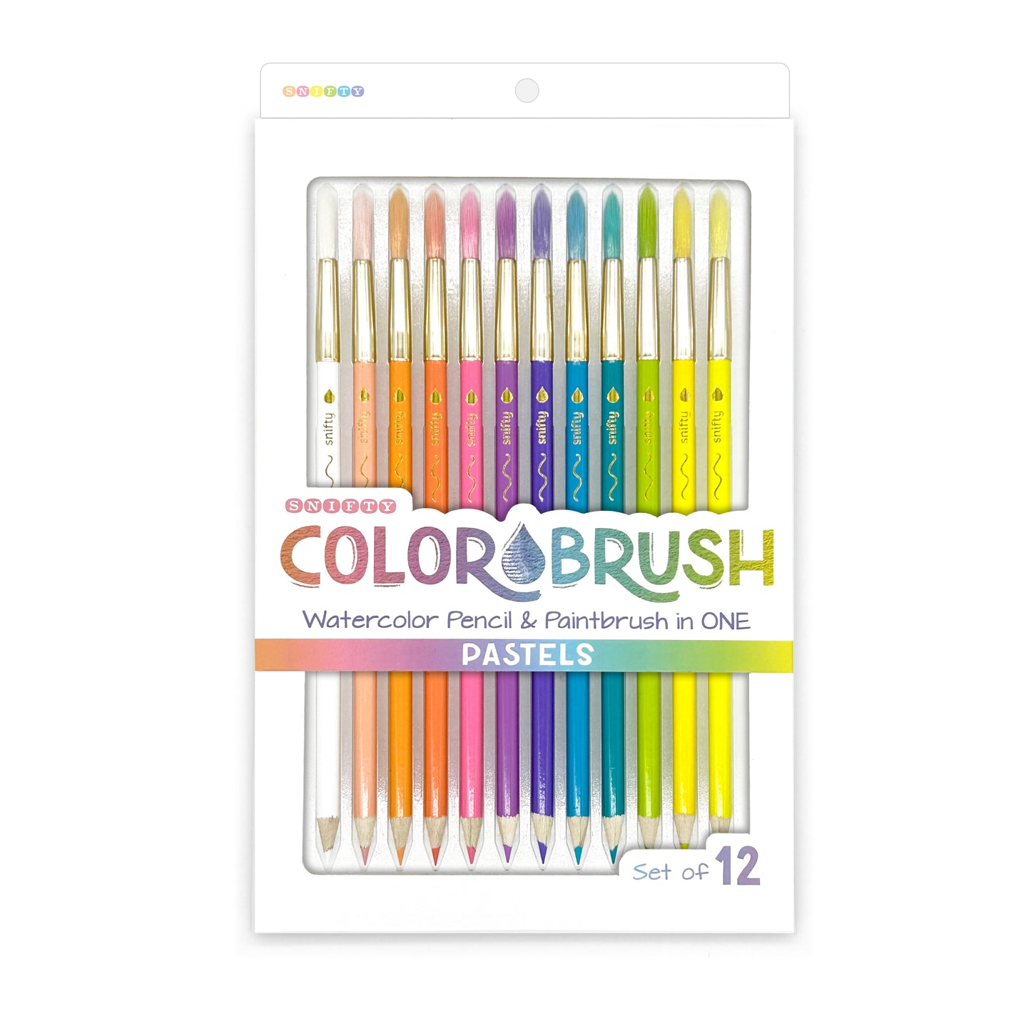 COLORBRUSH PASTEL watercolor pencil + paintbrush