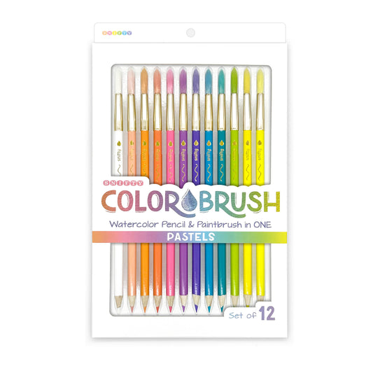 COLORBRUSH PASTEL watercolor pencil + paintbrush
