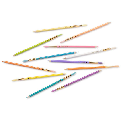 COLORBRUSH PASTEL watercolor pencil + paintbrush