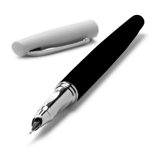 INK WELL erasable fountain pen | black/gray