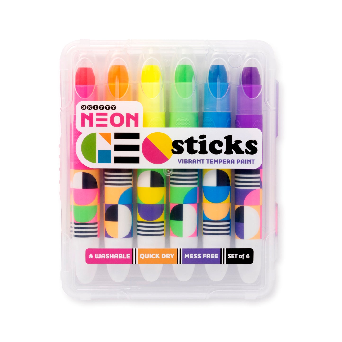 GEO STICKS PAINT STICKS | neon