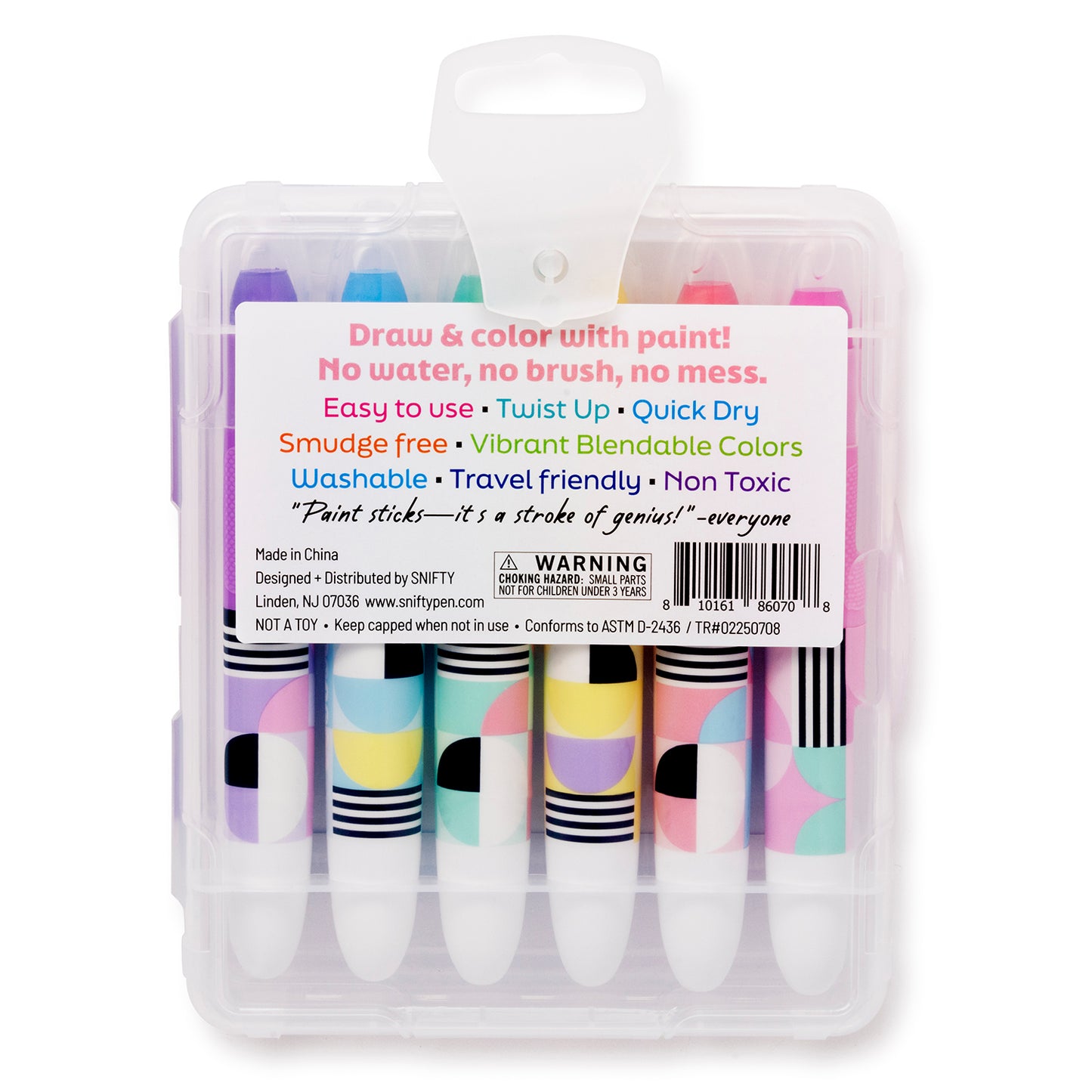 GEO STICKS PAINT STICKS | pastel