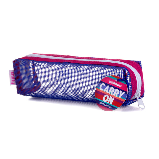 CARRY ON PENCIL POUCH | indigo