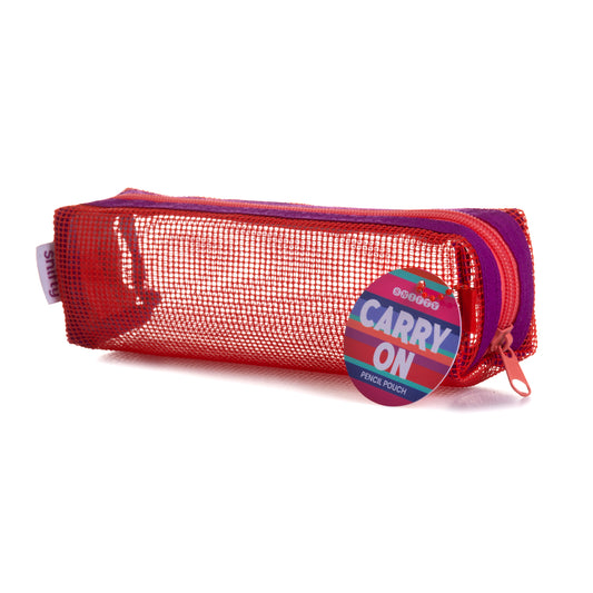 CARRY ON PENCIL POUCH | poppy
