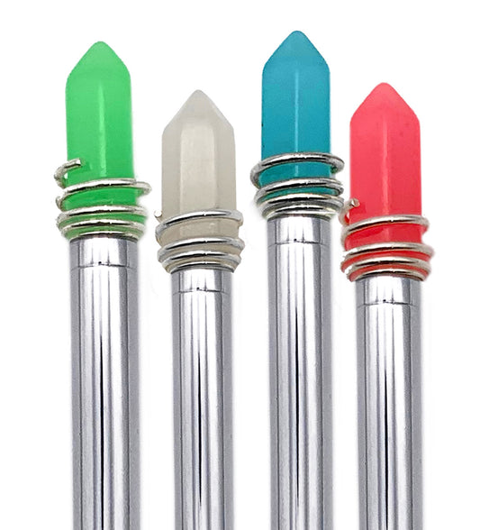 GLOW IN THE DARK CRYSTAL PEN