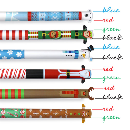 TWICE AS NICE 2 color click pens | holiday