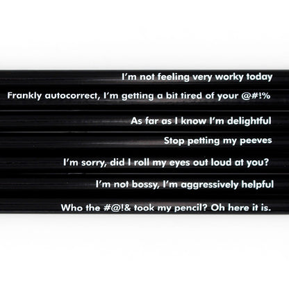 #WORKLIFE pencil set