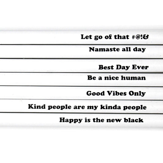 GOOD VIBES pencil set