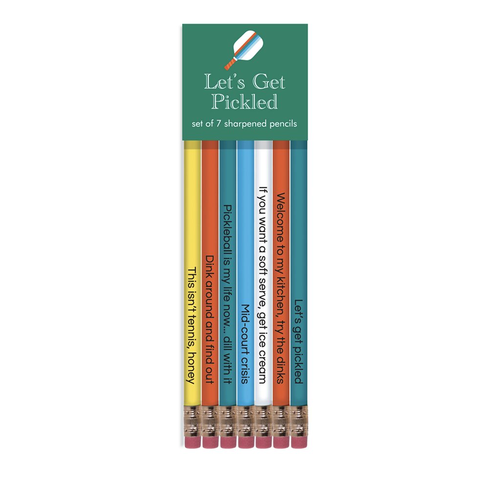 LET'S GET PICKLED pencil set