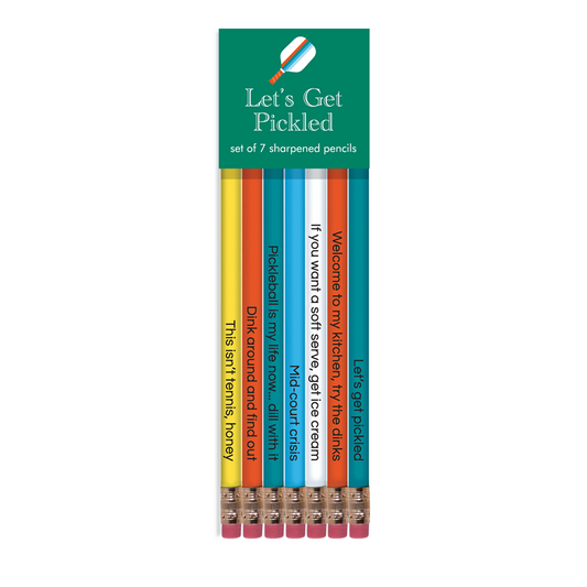 LET'S GET PICKLED pencil set