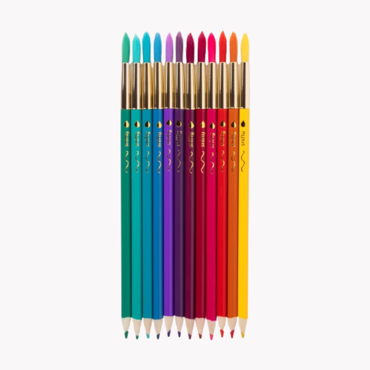 COLORBRUSH JEWEL TONES watercolor pencil + paintbrush