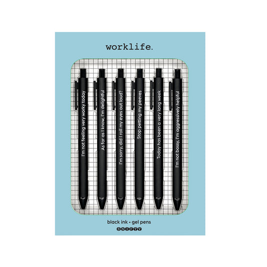 QUOTABLE GEL PENS | worklife