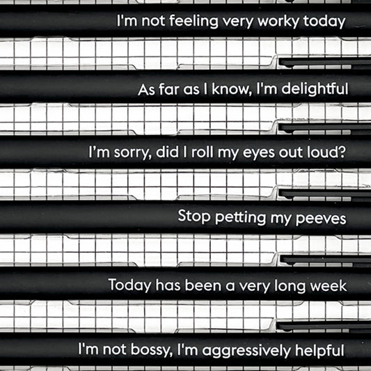 QUOTABLE GEL PENS | worklife