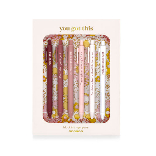 QUOTABLE GEL PENS | you got this