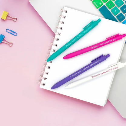 QUOTABLE GEL PENS | same kind of crazy