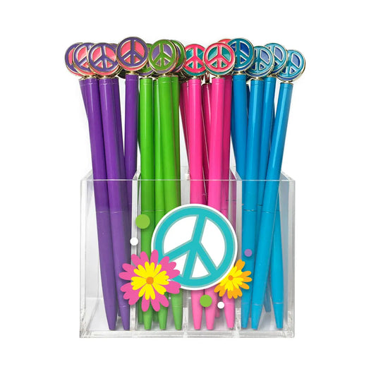 ENAMEL CHARM PENS | peace