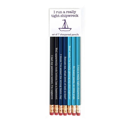 SHIPWRECK pencil set