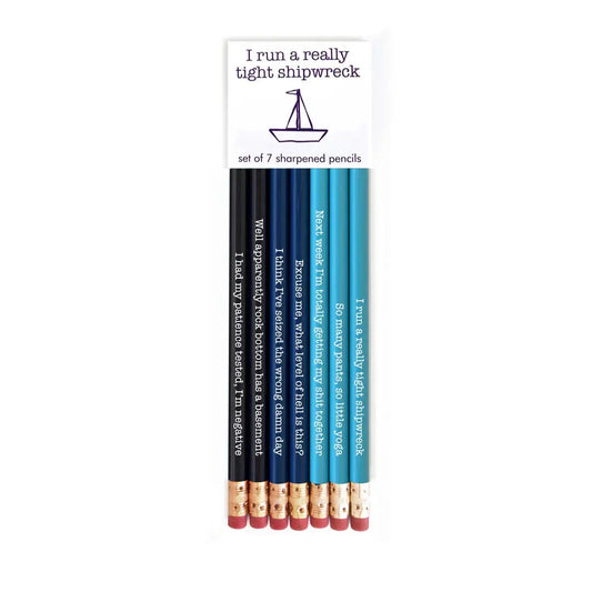 SHIPWRECK pencil set