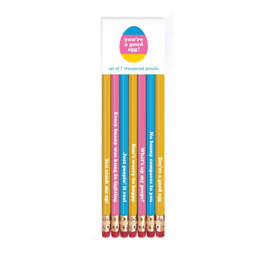 YOU'RE A GOOD EGG pencil set