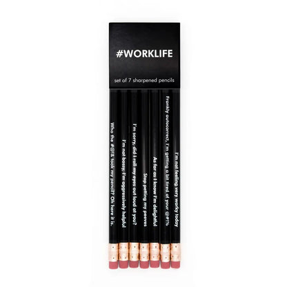 #WORKLIFE pencil set